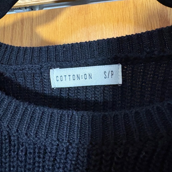 Cotton On Black Knit Sweater - Picture 2 of 4